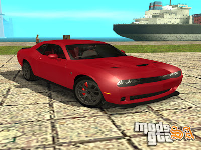 Dodge Challenger SRT Hellcat 2015 para GTA San Andreas